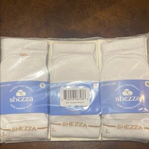 White Padded Socks for women